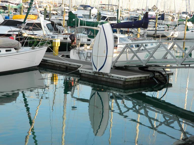 Fleur Vonlanthen; Gulf Harbour;reflection